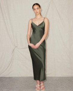 Black Tie: Ruby - Liam Weirdly Slip in Jetta Green