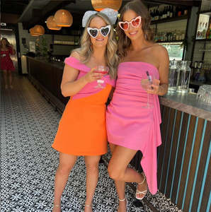 Misha - Josefina Mini Dress in Prisn Pink