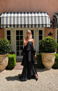 Elliatt - Tilly Tiered Maxi Dress in Black
