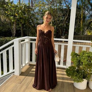 New Arrivals: Hansen and Gretel - Stephanie Maxi Dress in Cedar Brown