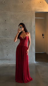 Fenity - Gaia Gown in Red
