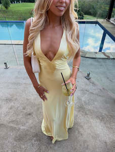 New Arrivals: Ance Gria - Rosa Gown in Lemon