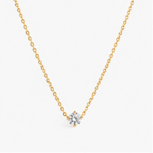 Add Ons: JEWELLERY -  Single Diamond Chain Necklace