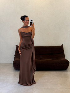 RWSB Custom - Chocolate Corset Top & Skirt