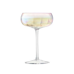 Wine: Linton Rainbow Crystal Cocktail Coupe Glass 180ml