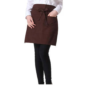 Apron: Maison Cotton Chef Apron With 3 Pockets - Wine
