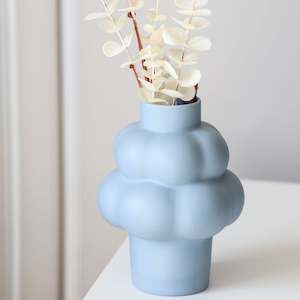 Georgia J Balloon Vase 200mm - Sky Blue