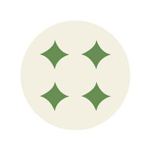 Leopard Waterproof Round Placemat - Green Diamond