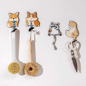 Fridge Magnet: DuDo Animal Fridge Magnet With Hook - Boring Corgy