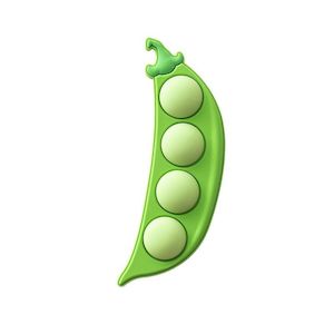 Nudee 5 in 1 Detachable 3D Fridge Magnet Set - Peapod