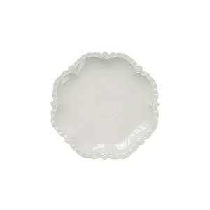 Georgia J Milano Vintage Scalloped Deep Plate 27cm - Ivory