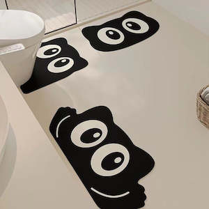 Vienna Diatomaceous Quick Drying Bath Mat 80x50cm - Cat