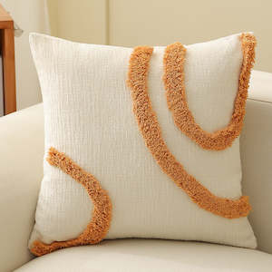Dora Tufted Cushion With Inner 45x45cm - Curve