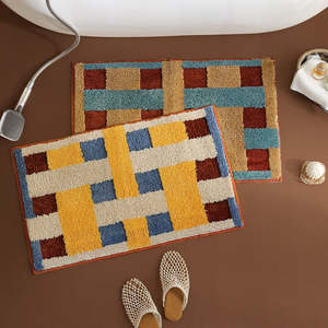 Barlow Vintage Microfiber Thick & Soft Bath Mat 80x50cm