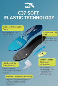 Stock: Anta C37 Cloud Sports Insoles