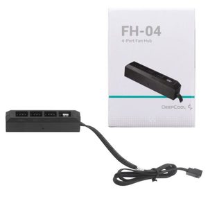 Computer Parts: iLead 4 Ports Fan Hub FH-04