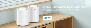 All: Cudy Gigabit Whole-Home Mesh Wi-Fi System – 3 Pack, MU-MIMO, Dual-Band AC1200, 2 x Gigabit LAN Ports