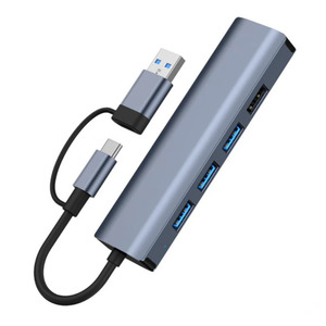 Products: iLead 5-in-2 USB C Hub Adapter with Gigabit Ethernet & USB Ports