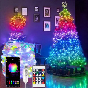 Products: iLead 5M Smart 5V USB LED String Light Christmas Lighting Fairy Lights with remote control
