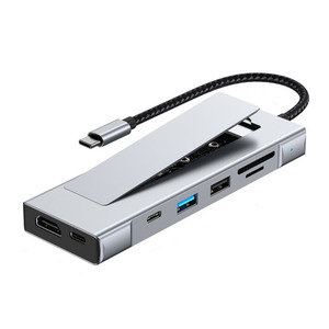 Products: iLead 8-in-1 USB Hub M.2 NVMe/SATA SSD Enclosure USB-C Dock with HDMI Output
