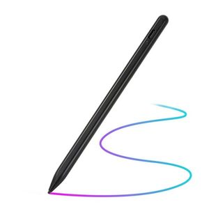 Laptop Parts: iLead Active Stylus Pen for iPad, Black For iPad 2018 2019 2020 2021 2022