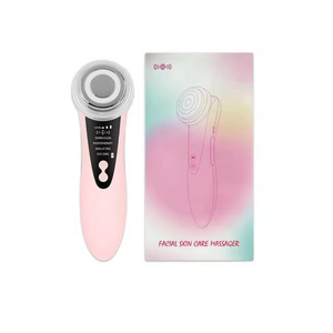 Beauty & Personal Care: iLead 5 in 1 Facial Massager for Face Lifting and Skin Firming Pink