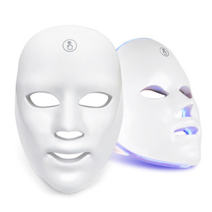 iLead Wireless 7-Color LED Facial Mask for Skin Rejuvenation and Acne Care