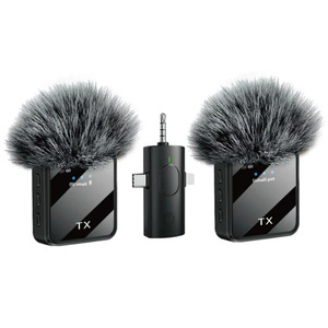 Products: Wireless Dual Lavalier Mic – Noise Reduction, 3-in-1 for Mobile, Live Streaming & Video