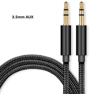 Products: iLead High Quality Nylon Braided 3.5mm AUX Cable, 2M, Black