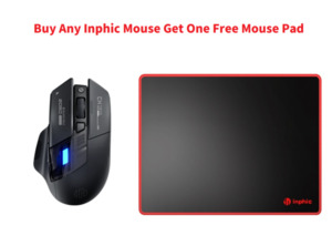 All: inphic A9 Explorer Bluetooth Gaming Mouse, Black