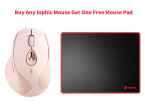 All: inphic DR801 Bluetooth and 2.4G Ergonomic Wireless Mouse