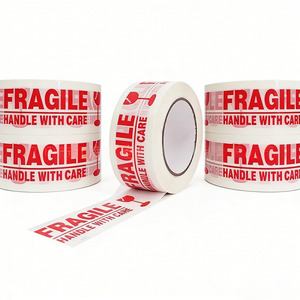 Products: iLead 6 Rolls Fragile Warning Tape 48mmx100m Packing Supplies Adhesive Glass Stickers