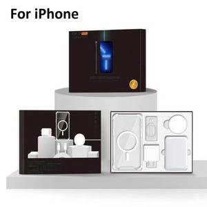 iLead 5 in 1 Accessories Sets Box Compatible with iPhone 12, Portable Travel Charger