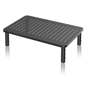Computer Monitor Stand Riser for Desk 3 Height Adjustable Pc Laptop Tv Desktop