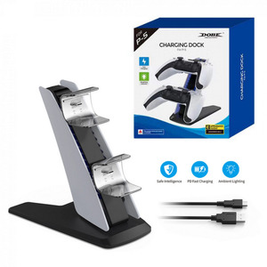 Computer: DOBE PS5 DualSense Controller Charging Dock with LED Indicator, Fast Charging Stand