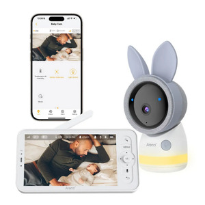 Arenti 4MP/2.5K Wi-Fi Video Baby Monitor Kit with LCD Screen