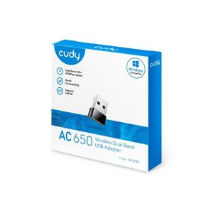 Cudy Nano Dual-Band AC650 USB Wi-Fi Adapter