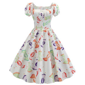 Kids Wear: Summer retro print dress