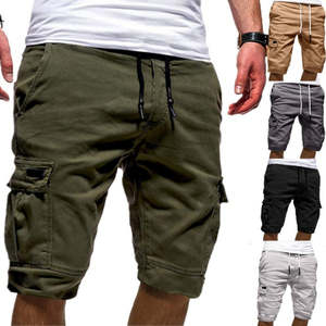 Sportswear: Men Casual Jogger Sports Cargo Shorts Military Combat Workout Gym Trousers Summer Mens Clothing