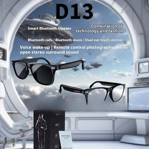Electronics: AI Bluetooth Calling Binaural Touch Control D13 Smart Glasses