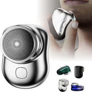 Mini Portable Face Cordless Shavers Rechargeable USB Electric Shaver Wet & Dry P&hellip;