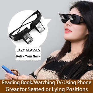 Lazy Eyeglasses Lazy Reading Glasses Prismatic Periscope Horizontal Glasses Lyin&hellip;