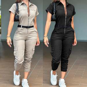 Ladieswear: Women's Casual Work Clothes Jumpsuit