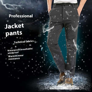 Menswear: Tactical Pants Fleece Soft Pants Stain-resistant Stain-resistant Warm