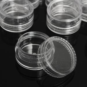 Beauty: 5g Transparent Cream Jar Mini Cosmetic Bottles