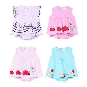 Girls Dress Summer Summer Summer Baby Princess Dress Skirt Skirt Conjoined 0-1 Y&hellip;