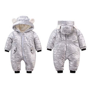 Baby: Newborn baby baby one-piece thick cotton romper
