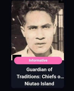 Guardian of Traditions - Chiefs of Niutao Island Audiobook