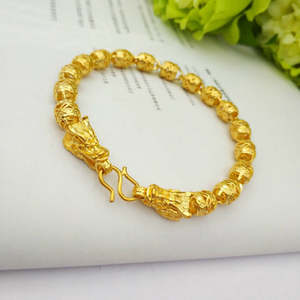 Jewellery: Double faucet bracelet
