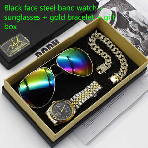 Wristwatch Glasses New Men's Watch Business Foreign Trade Sunglasses Watch &hellip;